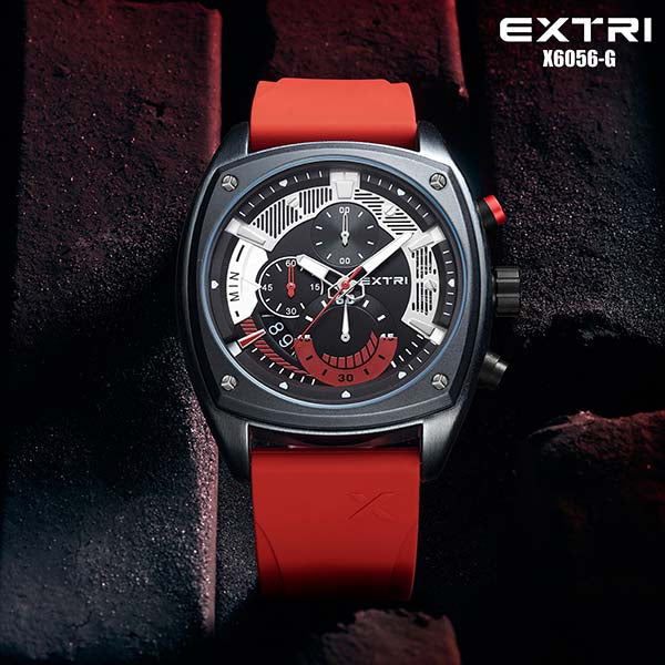 RELOJ EXTRI CRONOGRAFO DEPORTIVO HOMBRE X6056-G My Store