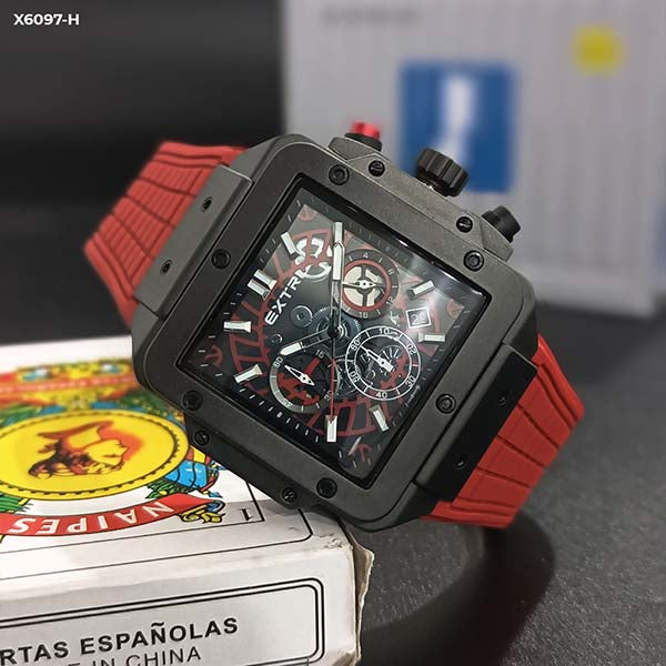 RELOJ ELOJ EXTRI CRONOGRAFO DEPORTIVO HOMBRE X6097-H My Store